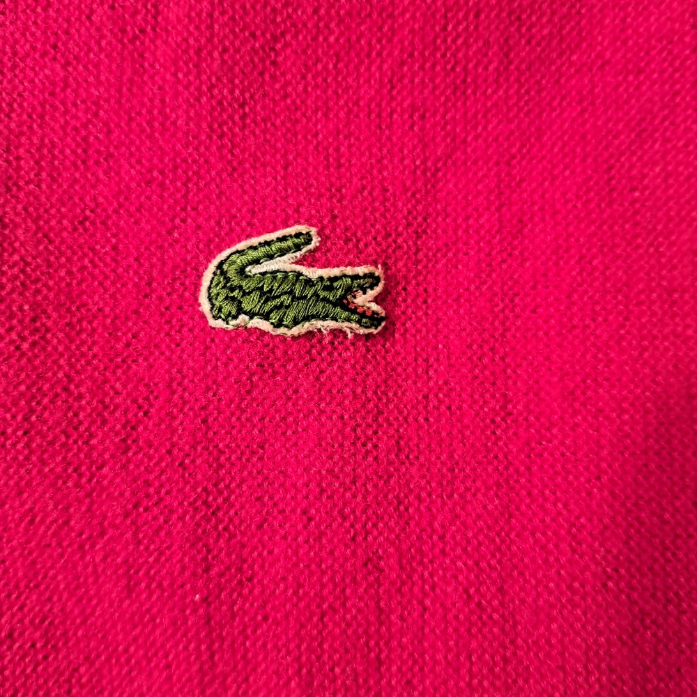 Vintage Izod Lacoste Button Up Sweater